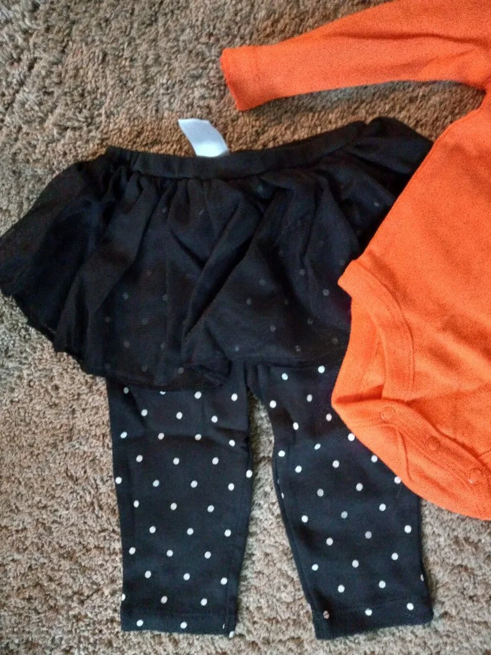 Carters Girls Halloween Outfit NWT 6m